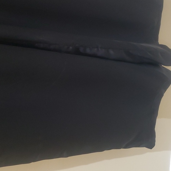 New Joie xl black silk wide legs pants - Picture 4 of 12